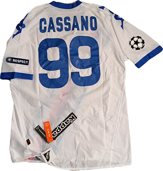 maglia calcio vintage Sampdoria CASSANO player issue 2010 2011 XL Kappa UEFA CL