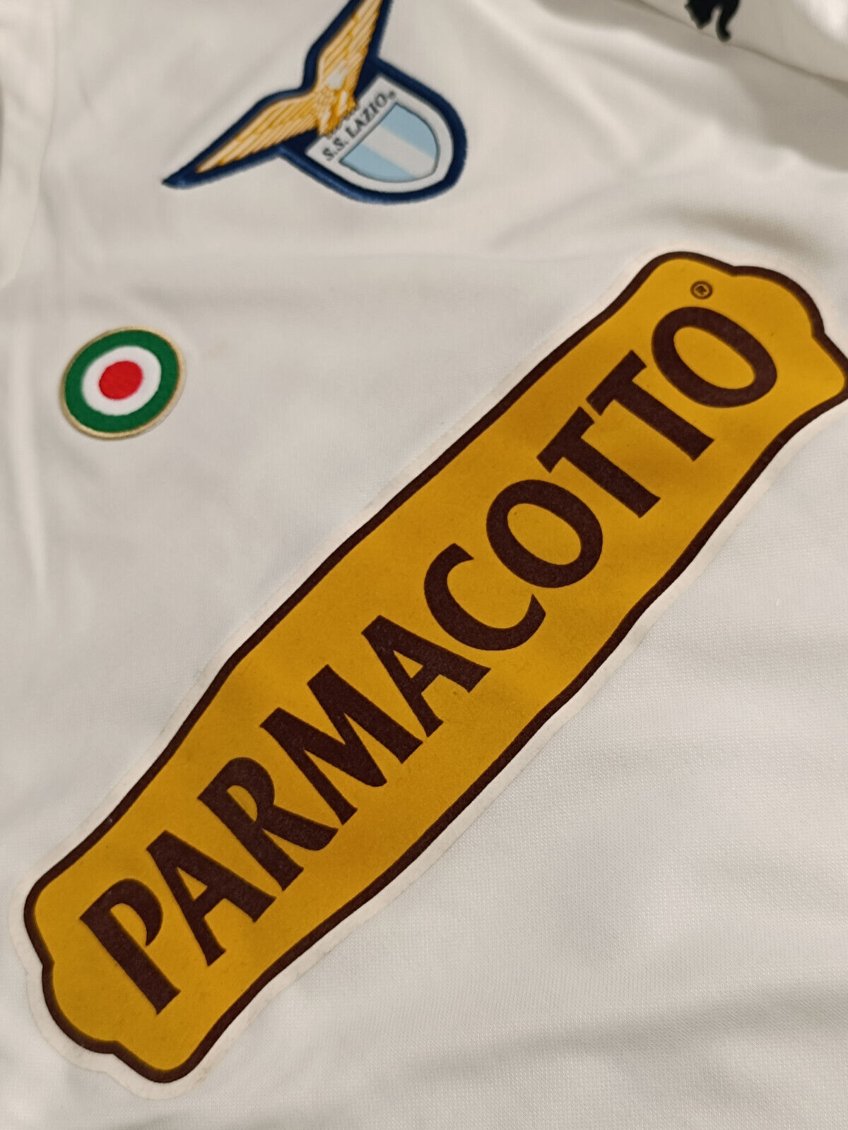 maglia calcio vintage Lazio Di Canio 2005 2006 Coppa Italia Puma L Serie A