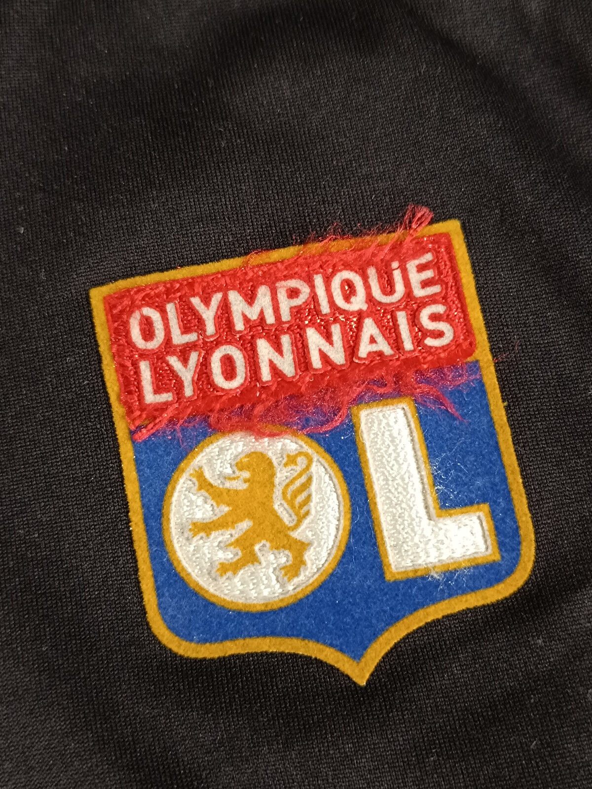 maglia calcio BENZEMA vintage Maillot Olympique Lyonnais 2006 2007 Novotel UCL