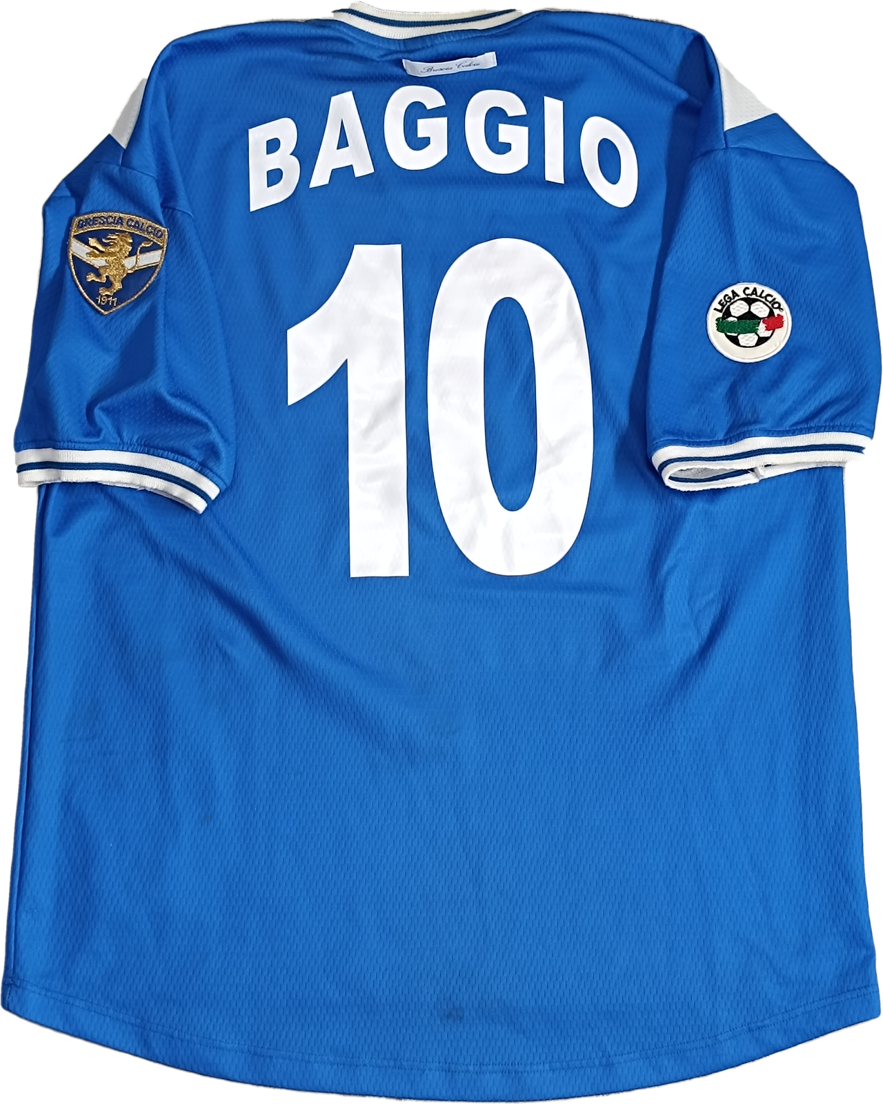 maglia match worn Baggio signed Shirt Brescia 2000 2001 Garman XL Serie A calcio