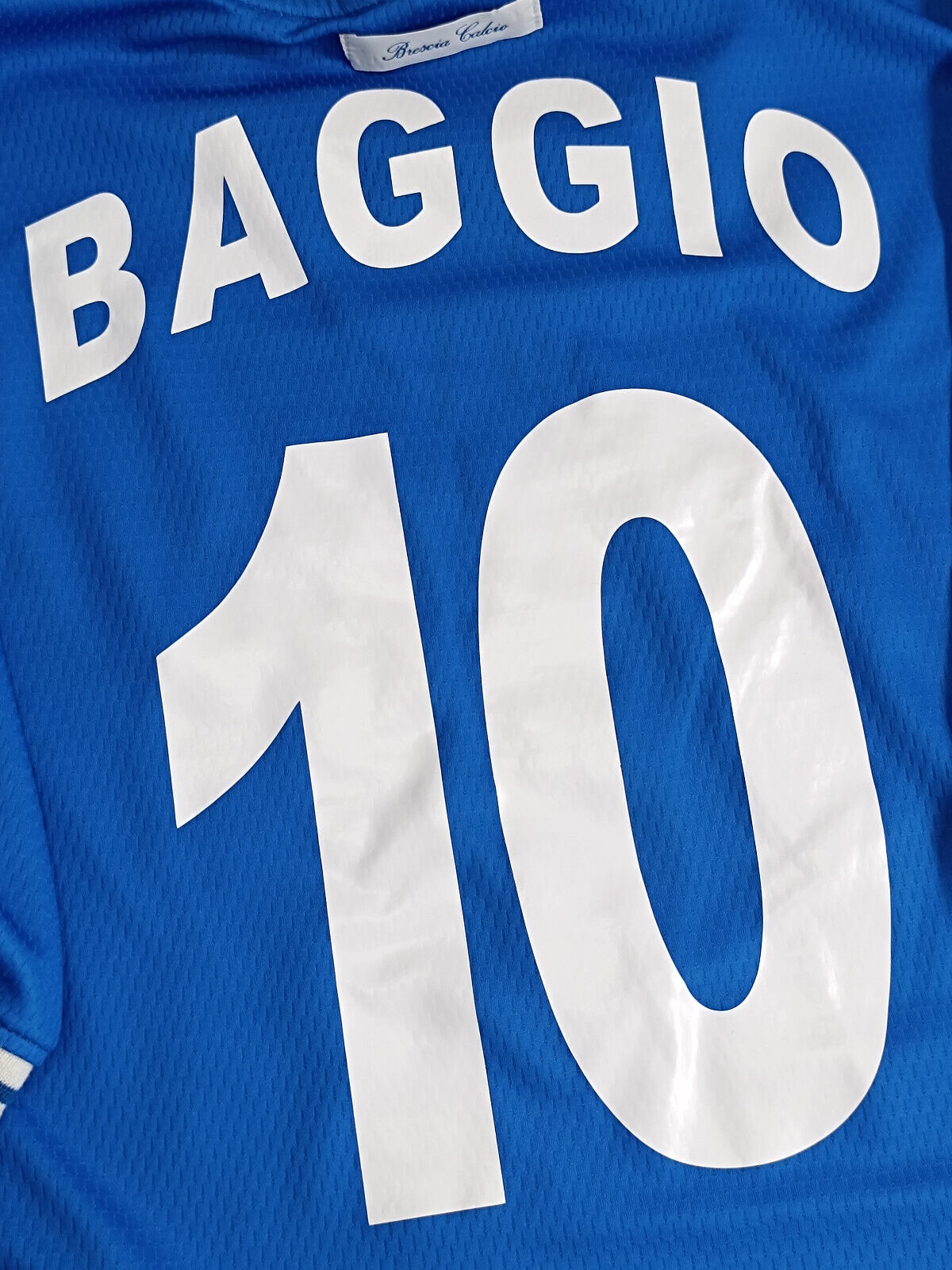 maglia match worn Baggio signed Shirt Brescia 2000 2001 Garman XL Serie A calcio