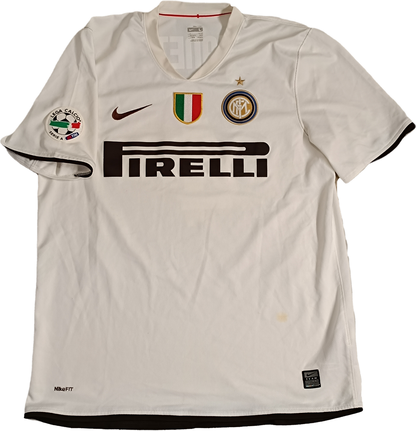 maglia calcio Inter vintage ZANETTI Pirelli 2008 2009 ORIGINALE jersey shirt