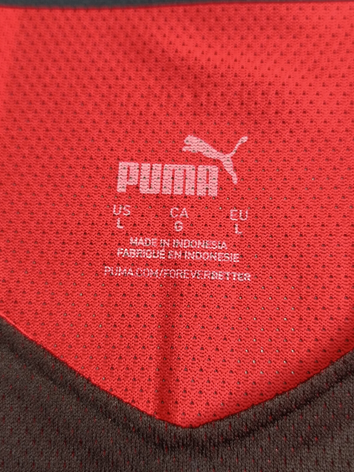 maglia calcio match issue worn AC MILAN THEO 2021-22 Puma Authentic GARA