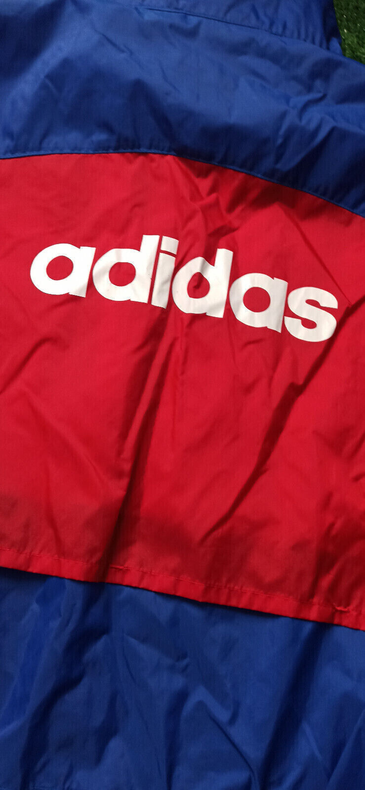 maglia calcio vintage Adidas Bayern Munchen Jacket Sweatshirt 1992-93 D8 XL