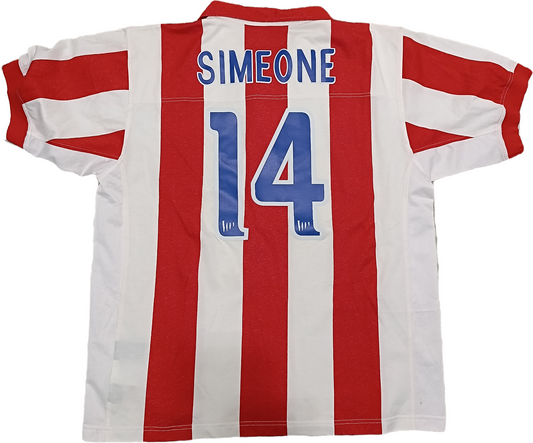 maglia calcio Atletico madrid Nike SIMEONE Jersey vintage 2003-04 centenario