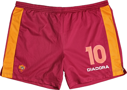 totti roma calcio shorts 1997 1998 Diadora home version XL