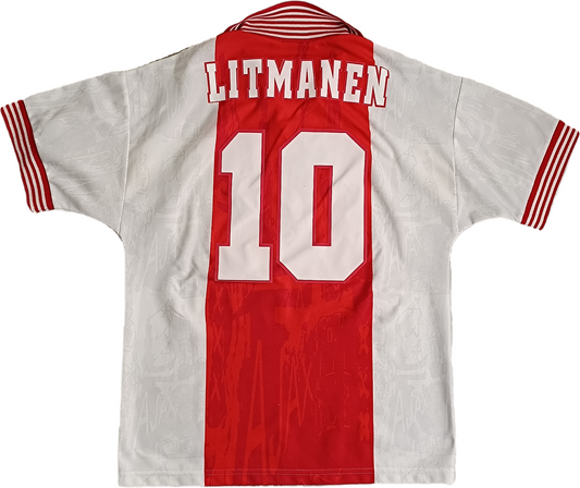 Litmanen Ajax Umbro Home UEFA champions League Final 1996-97 shirt jersey L