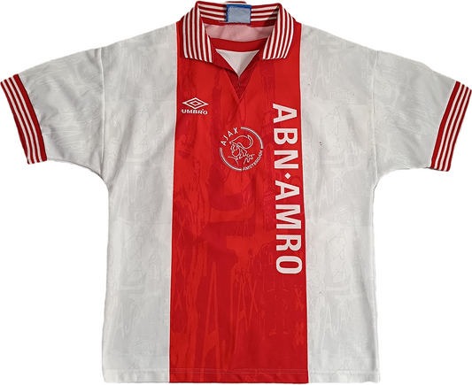 Litmanen Ajax Umbro Home UEFA champions League Final 1996-97 shirt jersey L