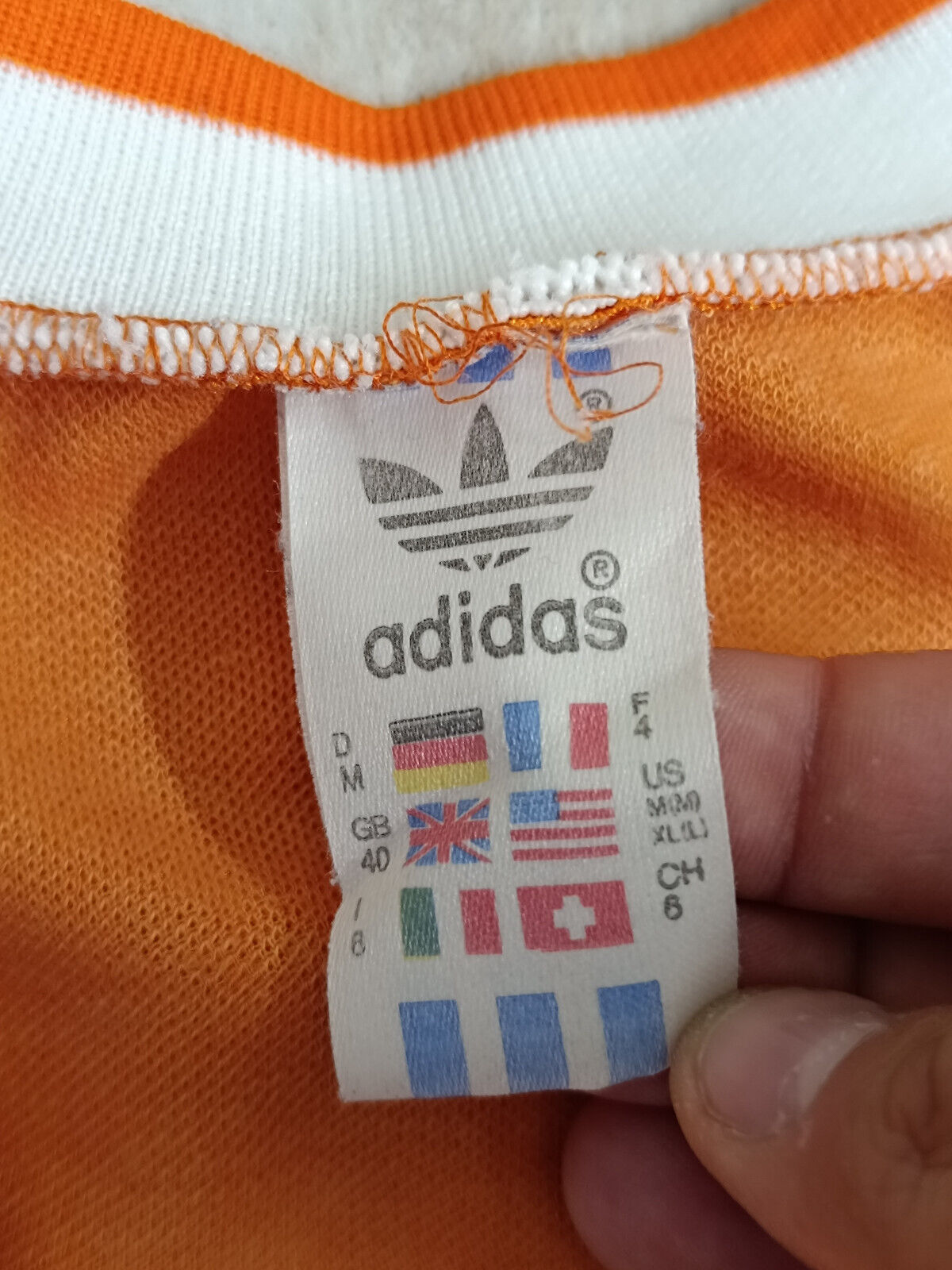 maglia calcio van basten adidas olanda 1991 NOS netherlands trikot shirt knvb M