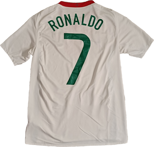 maglia calcio vintage Cristiano Ronaldo Portugal Portogallo Nike Euro 2008 shirt