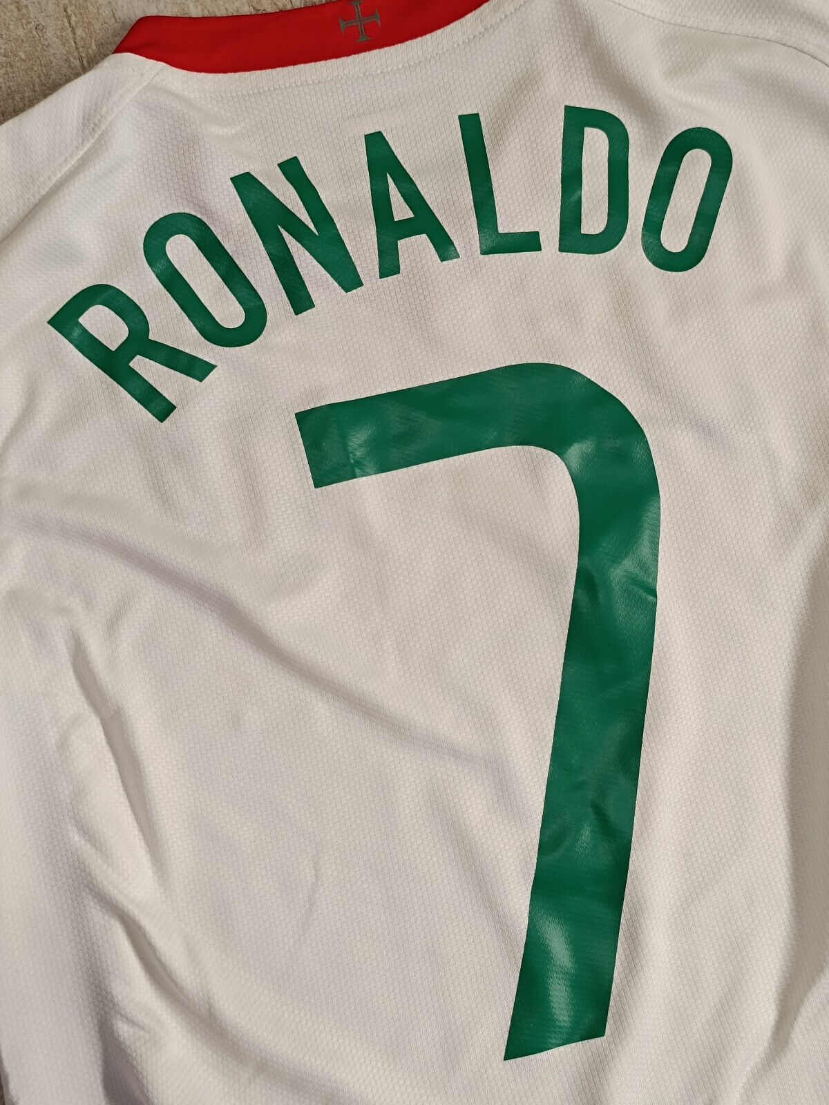 maglia calcio vintage Cristiano Ronaldo Portugal Portogallo Nike Euro 2008 shirt