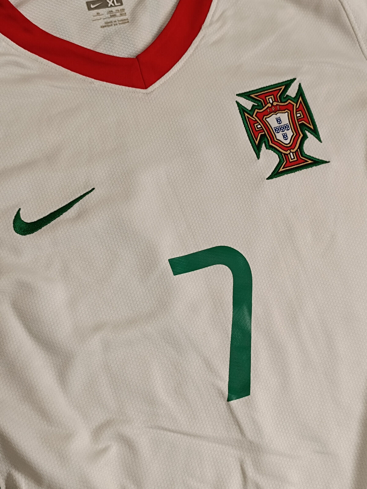 maglia calcio vintage Cristiano Ronaldo Portugal Portogallo Nike Euro 2008 shirt