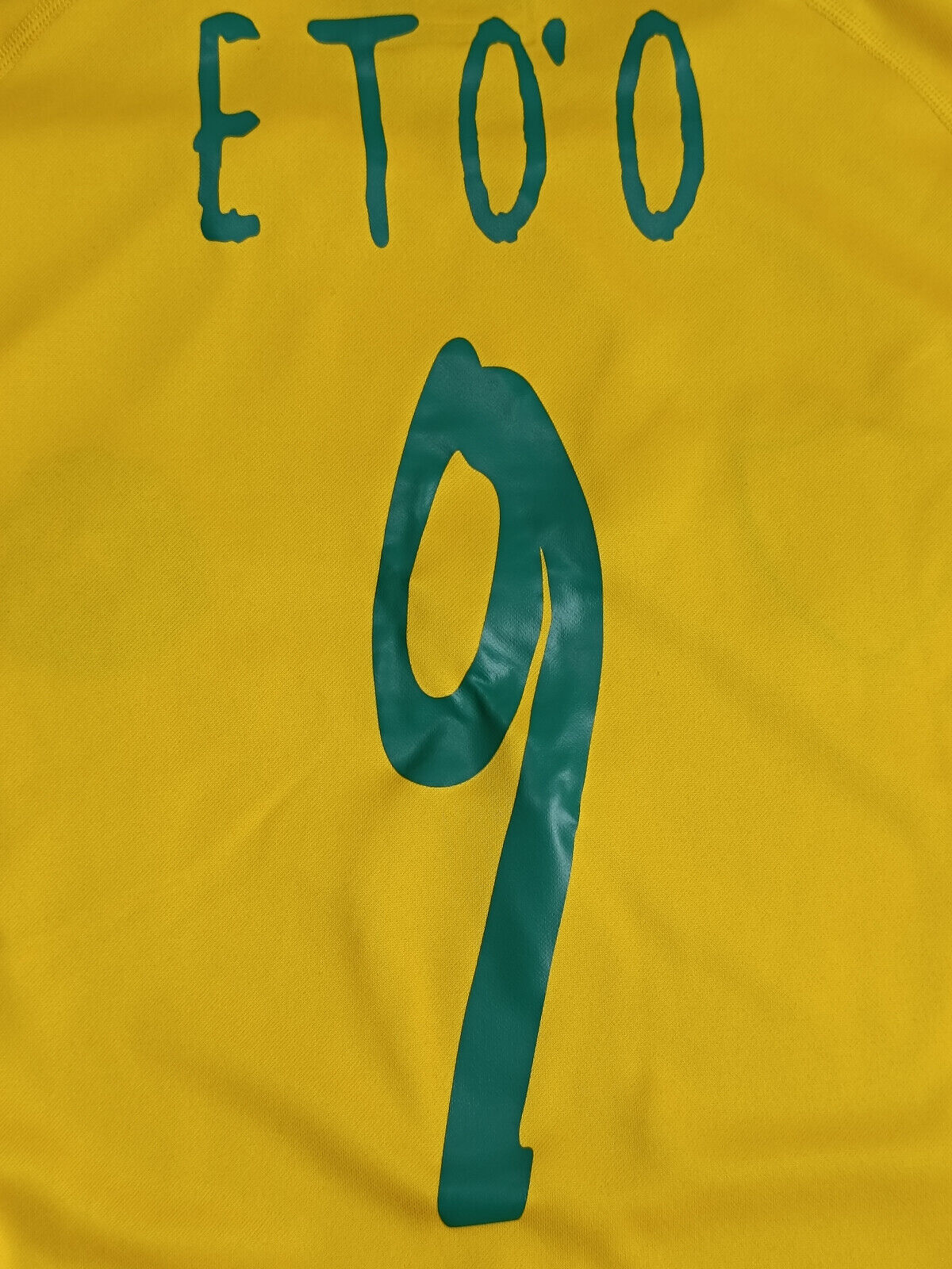 maglia calcio vintage Cameroon Eto'o #9 PUMA World Cup 2004-2006