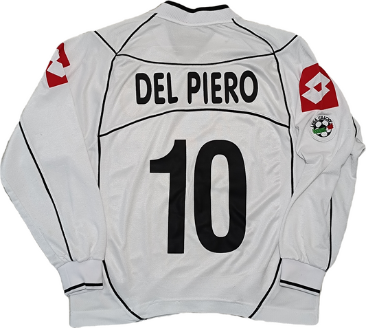 maglia calcio vintage juventus 2002 2003 DEL PIERO Fastweb S player shirt