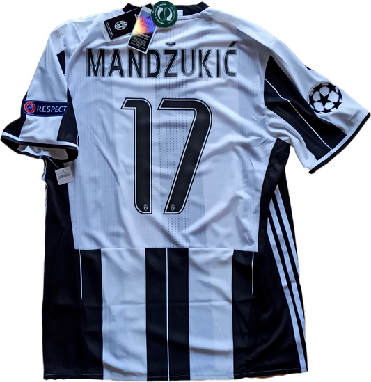 maglia calcio match player MANDZUKIC FINAL CARDIFF juventus Adizero 2016-17 UCL
