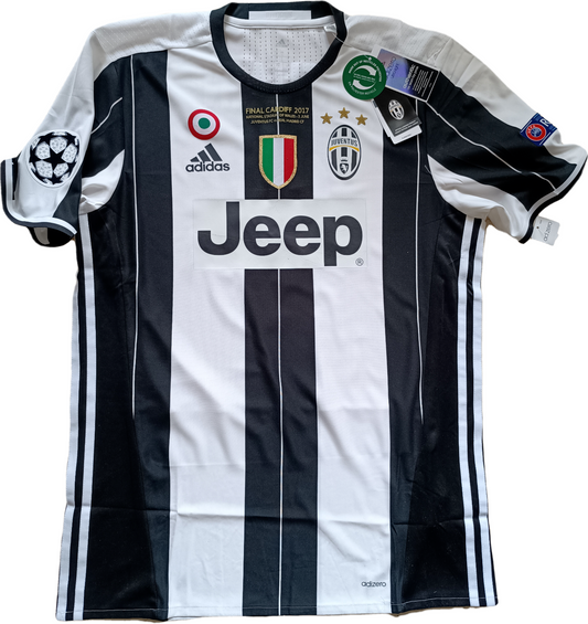 maglia calcio match player MANDZUKIC FINAL CARDIFF juventus Adizero 2016-17 UCL