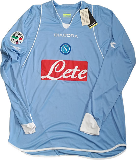 maglia calcio vintage Napoli GARGANO 2007 2008 shirt calcio Jersey Diadora Lete