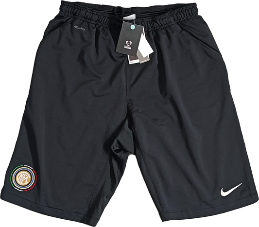 pantaloncini calcio vintage Inter shorts Nike 2009-10 Zanetti training TRIPLETE