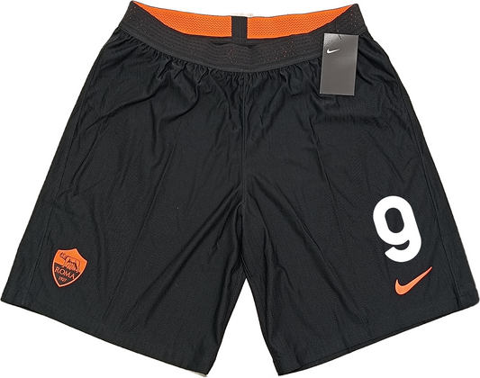 pantaloncini  roma worn player issue DZEKO nike shorts 2020 2021 third kit