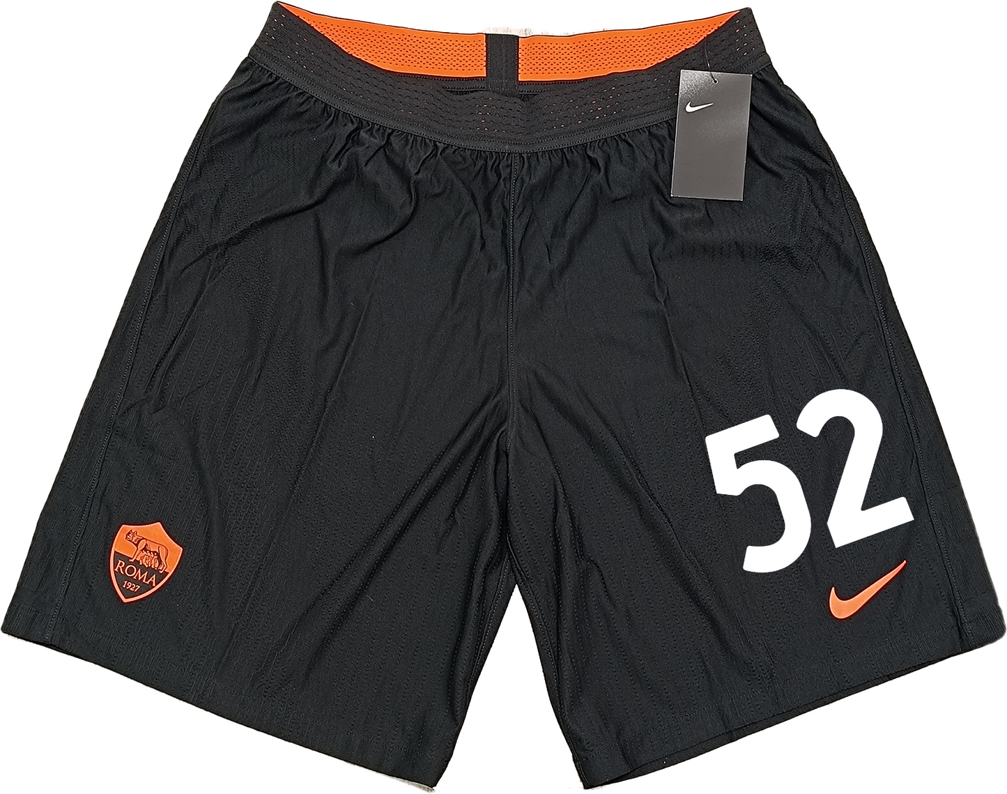 pantaloncini  roma worn player issue BOVE nike shorts 2020 2021 third kit