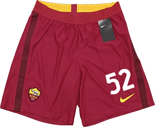 pantaloncini  roma worn player issue BOVE nike shorts 2020 2021 Home kit