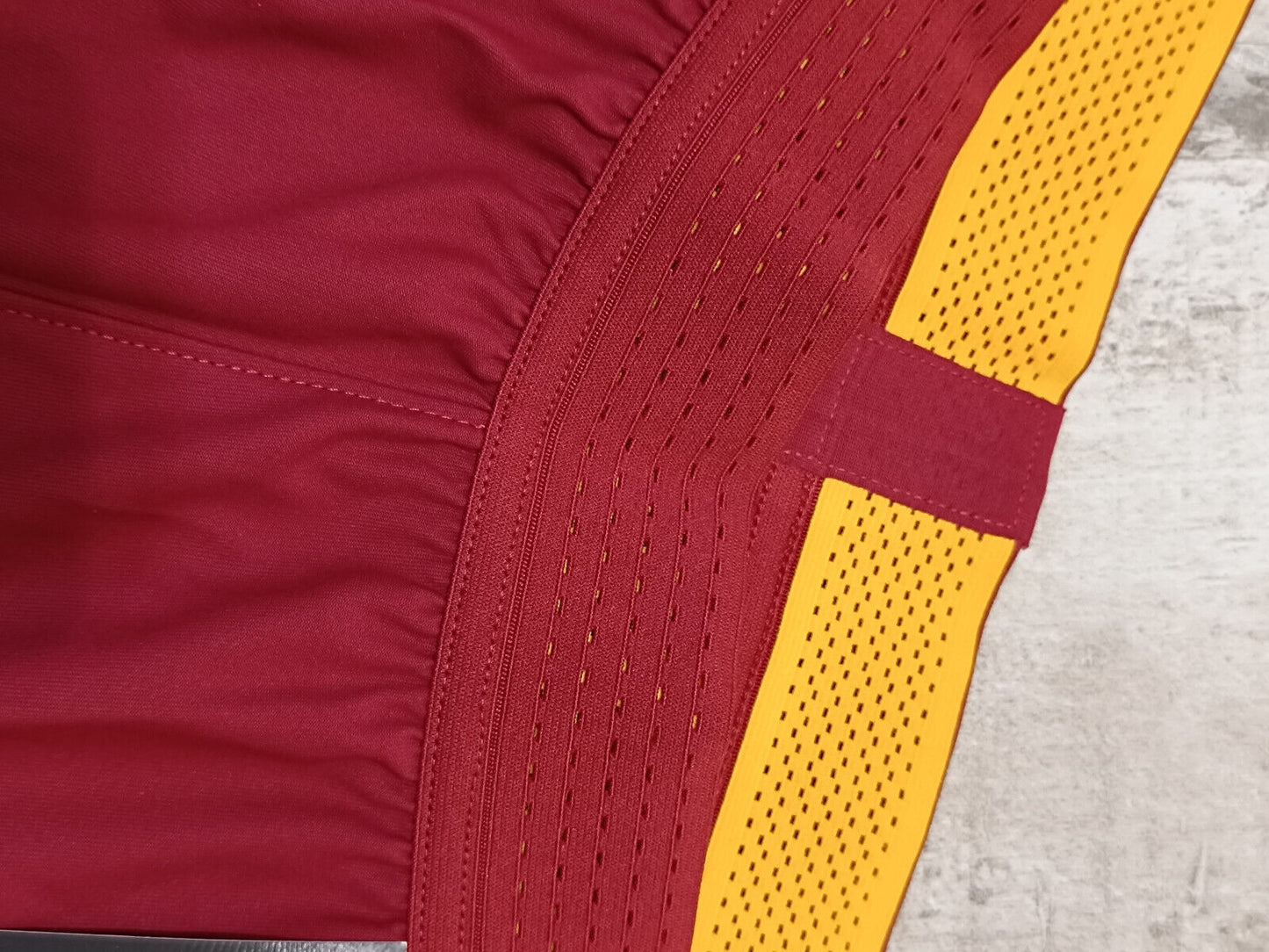 pantaloncini  roma worn player issue MANCINI nike shorts 2020 2021 Home kit