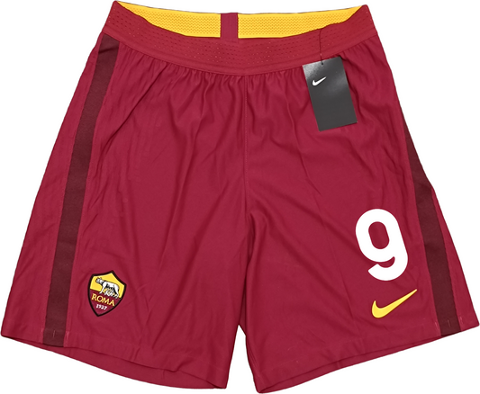 pantaloncini  roma worn player issue DZEKO nike shorts 2020 2021 Home kit