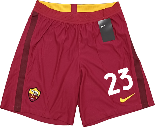 pantaloncini roma worn player issue MANCINI nike shorts 2020 2021 Home kit