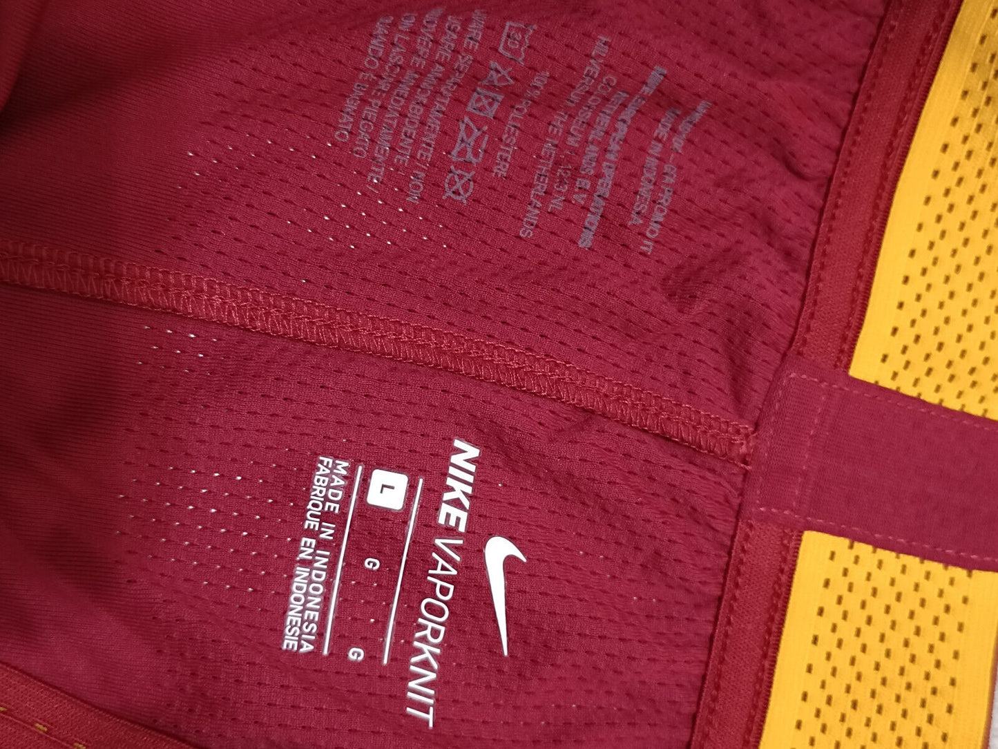 pantaloncini  roma worn player issue CRISTANTE nike shorts 2020 2021 Home kit