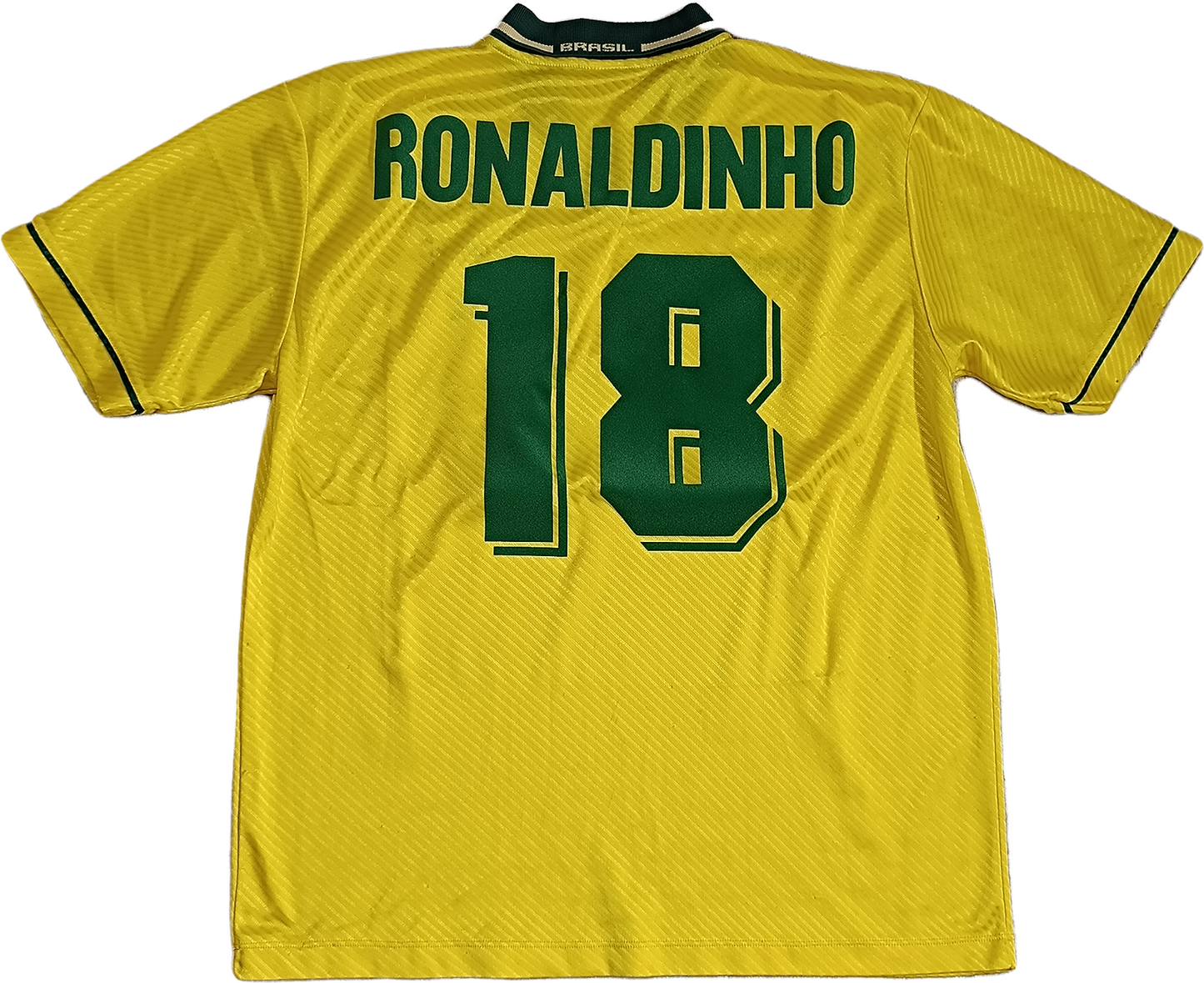 maglia vintage shirt brasil Ronaldo PLAYER brazil Olympiad ATLANTA 1996 jersey