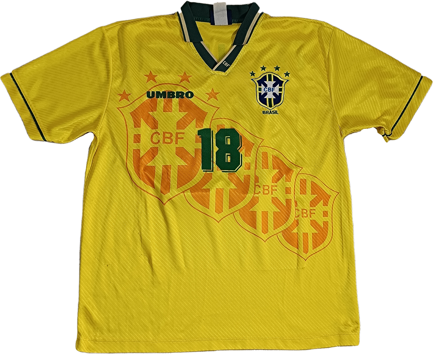 maglia vintage shirt brasil Ronaldo PLAYER brazil Olympiad ATLANTA 1996 jersey