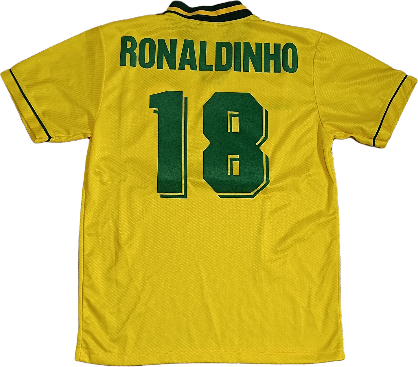 maglia vintage shirt brasil Ronaldo issued brazil Olympiad ATLANTA 1996 jersey