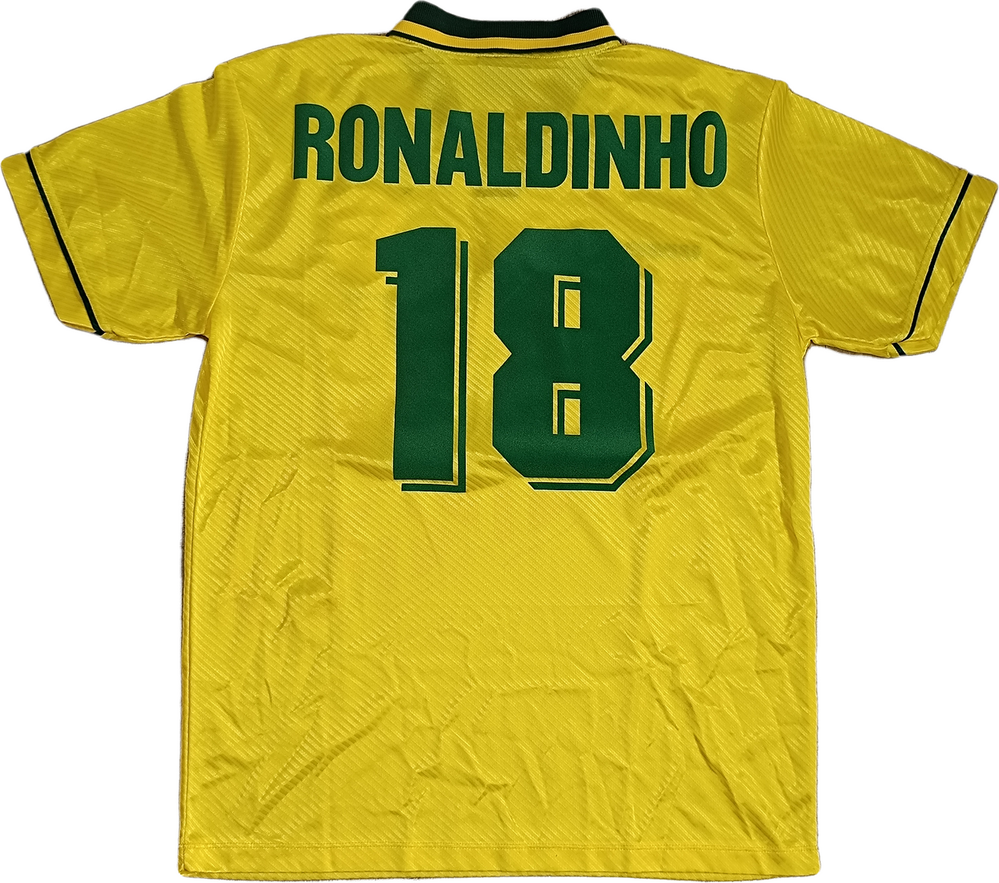 maglia vintage shirt brasil Ronaldo issued brazil Olympiad ATLANTA 1996 jersey