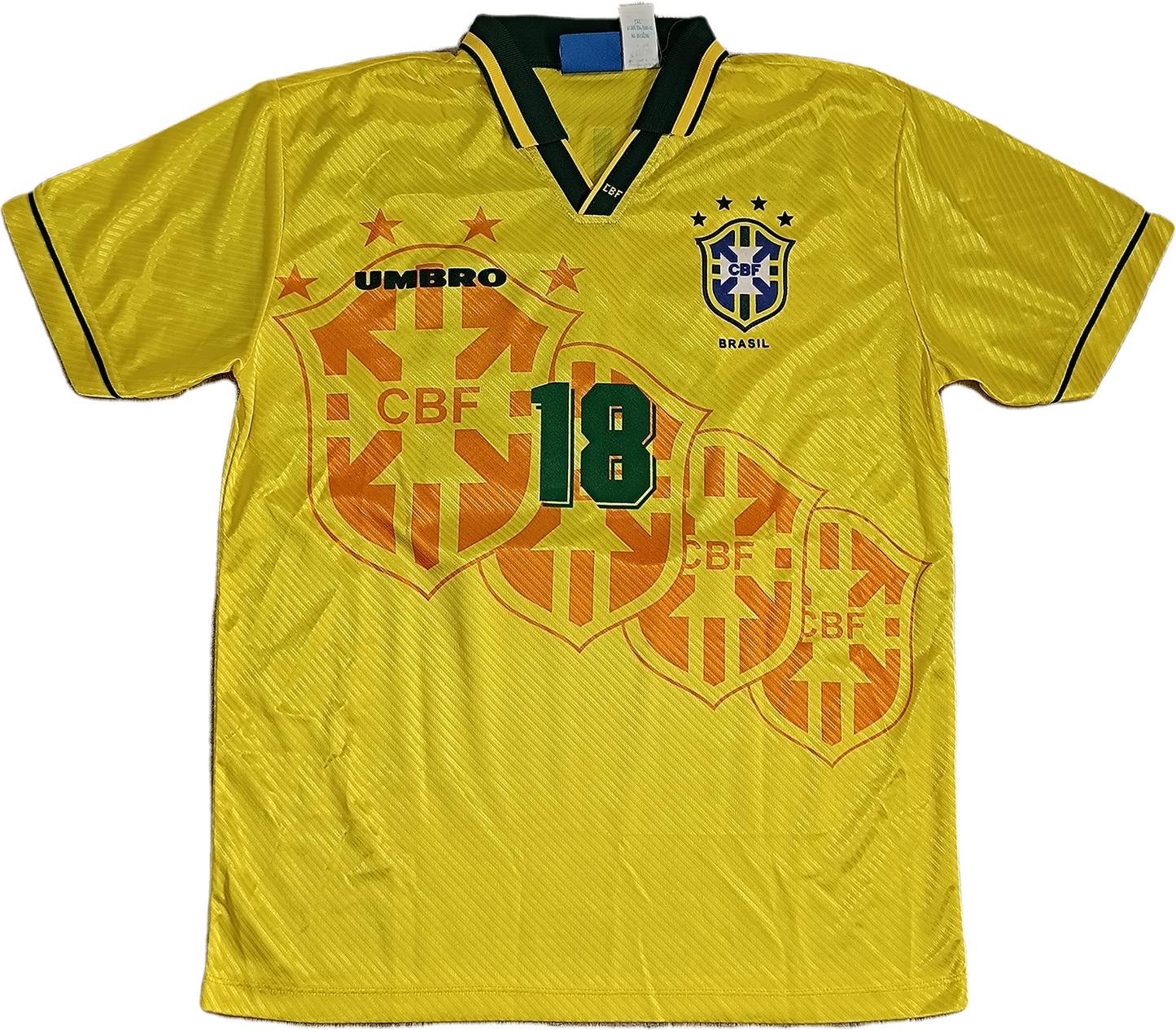 maglia vintage shirt brasil Ronaldo issued brazil Olympiad ATLANTA 1996 jersey