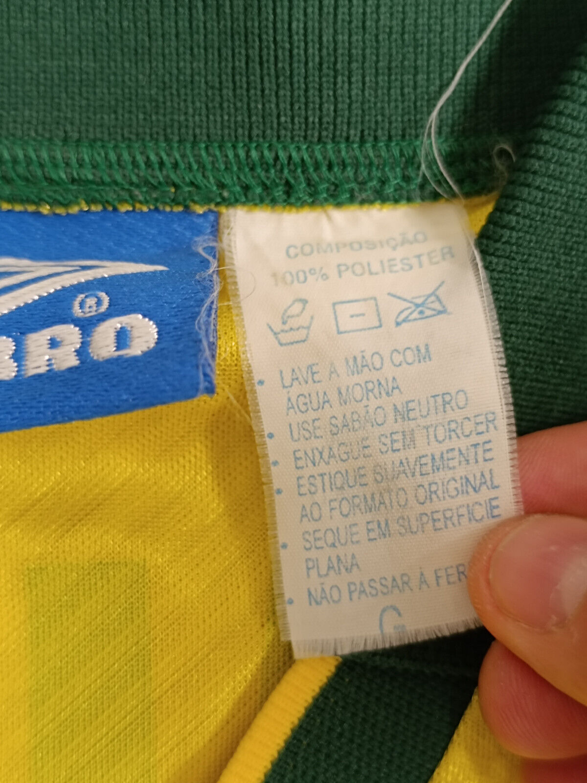 maglia vintage shirt brasil Ronaldo issued brazil Olympiad ATLANTA 1996 jersey