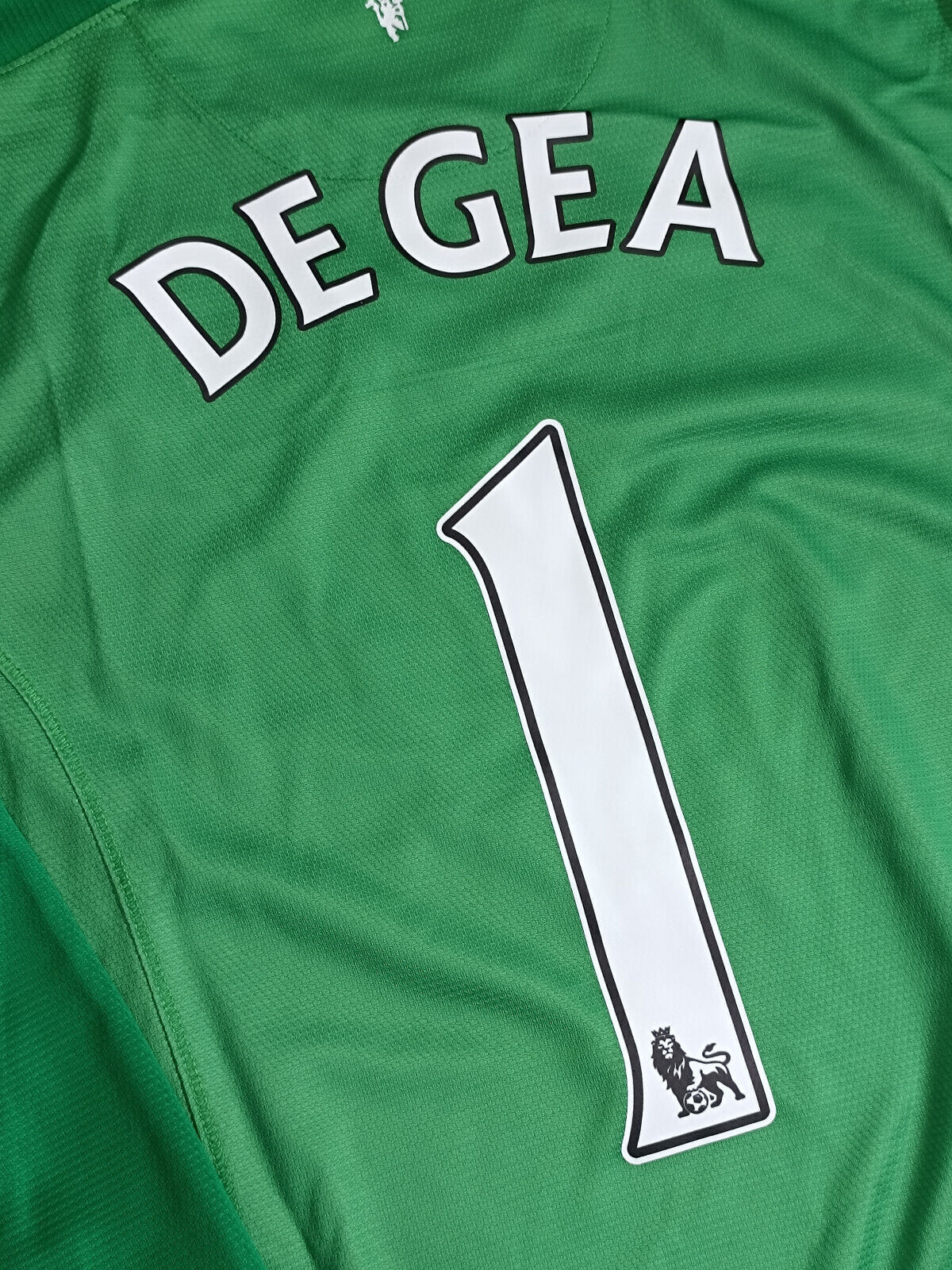 maglia calcio Football goalkeeper DE GEA Manchester United 2013 AON Nike S