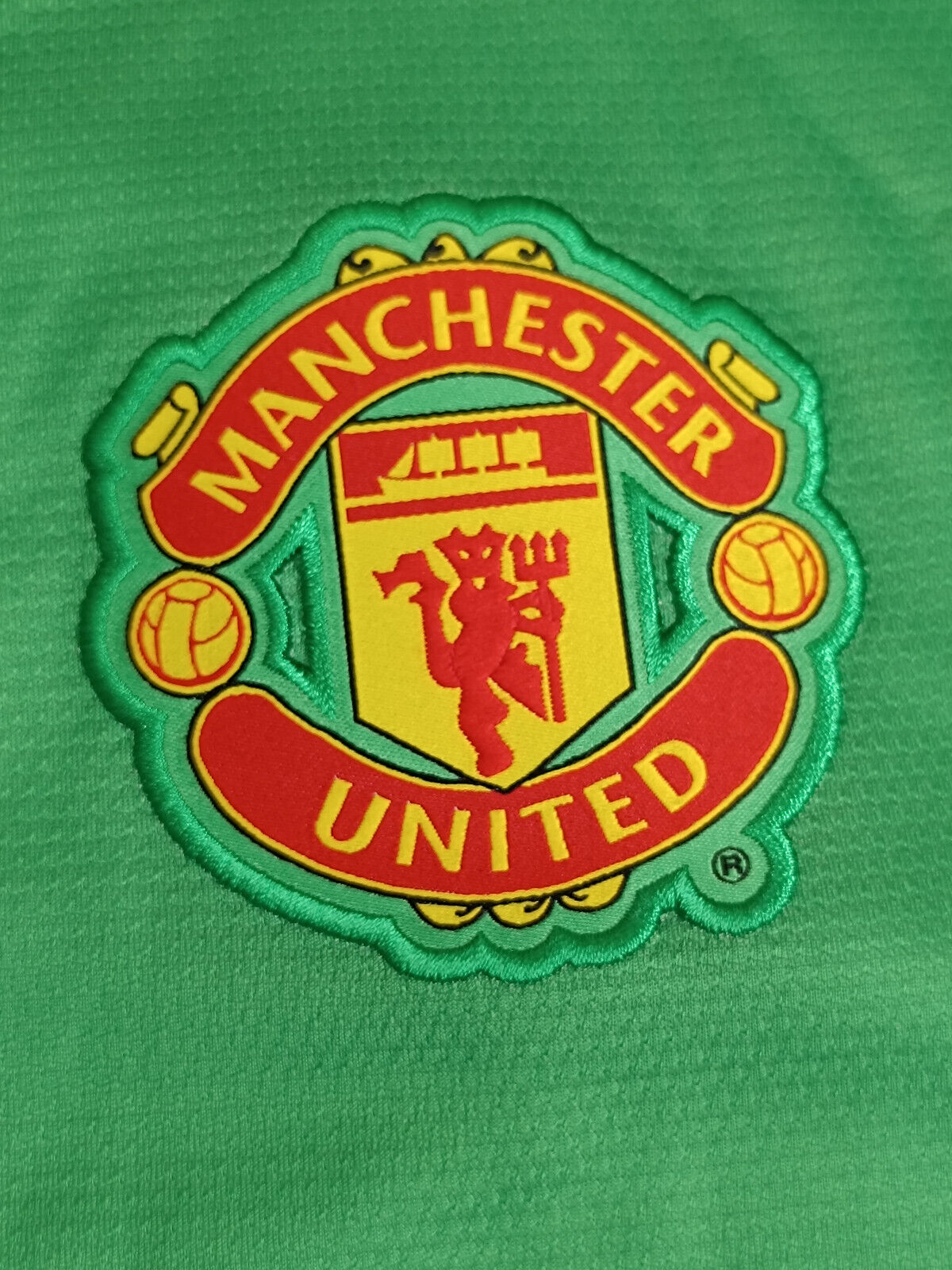 maglia calcio Football goalkeeper DE GEA Manchester United 2013 AON Nike S