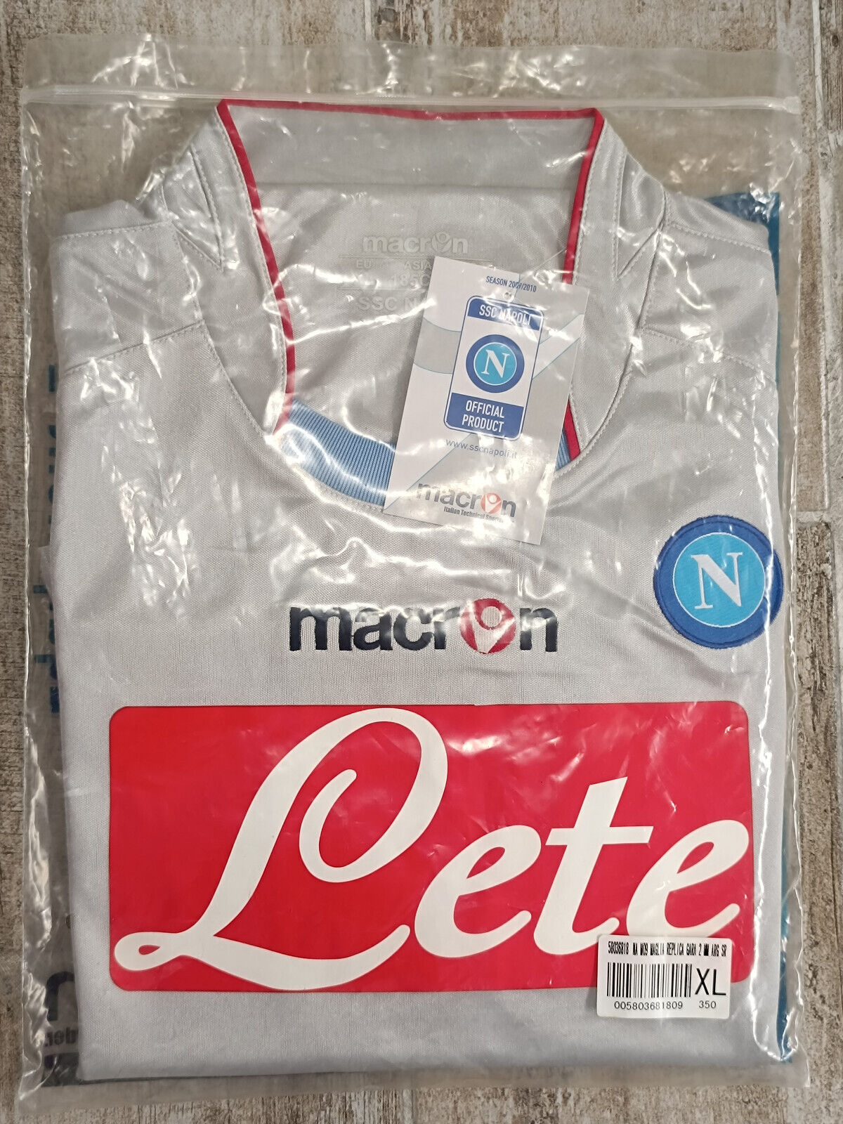 maglia Napoli vintage LAVEZZI 2009 2010 Home Jersey Diadora XL Lete