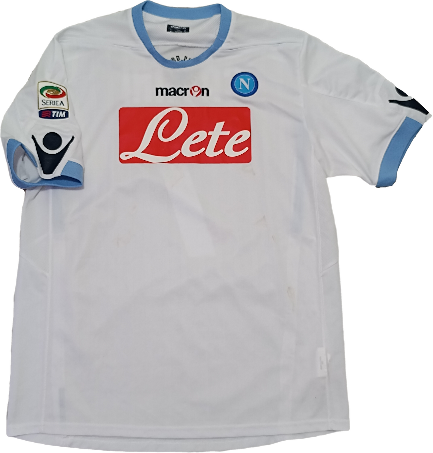 maglia calcio vintage Napoli Cavani home 2010 2011 shirt Jersey Macron XL Lete