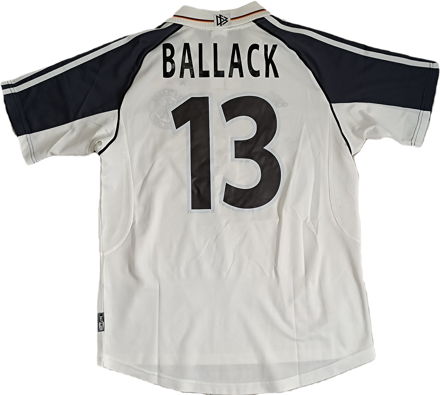 maglia calcio vintage BALLACK Germania EURO 2000 trikot vintage ADIDAS authentic