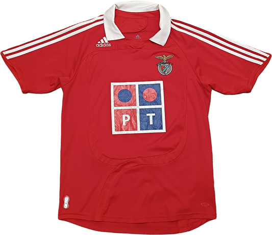 maglia calcio vintage Adidas Benfica RUI COSTA Portugal 2007 2008