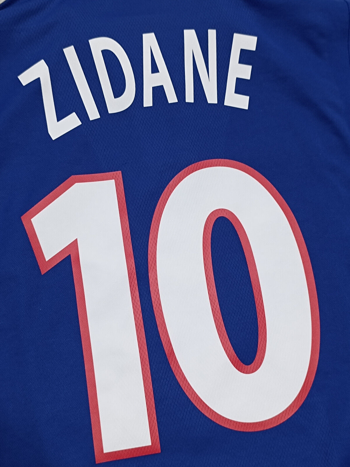 maglia calcio vintage Zidane France Adidas EURO 2000 winnders XL rare