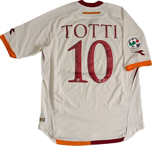 maglia roma Totti 2006 2007 Diadora Prodotto Ufficiale away L