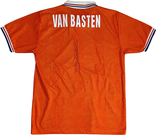 Maglia calcio vintage Van Basten signed autograph netherlands trikot shirt L