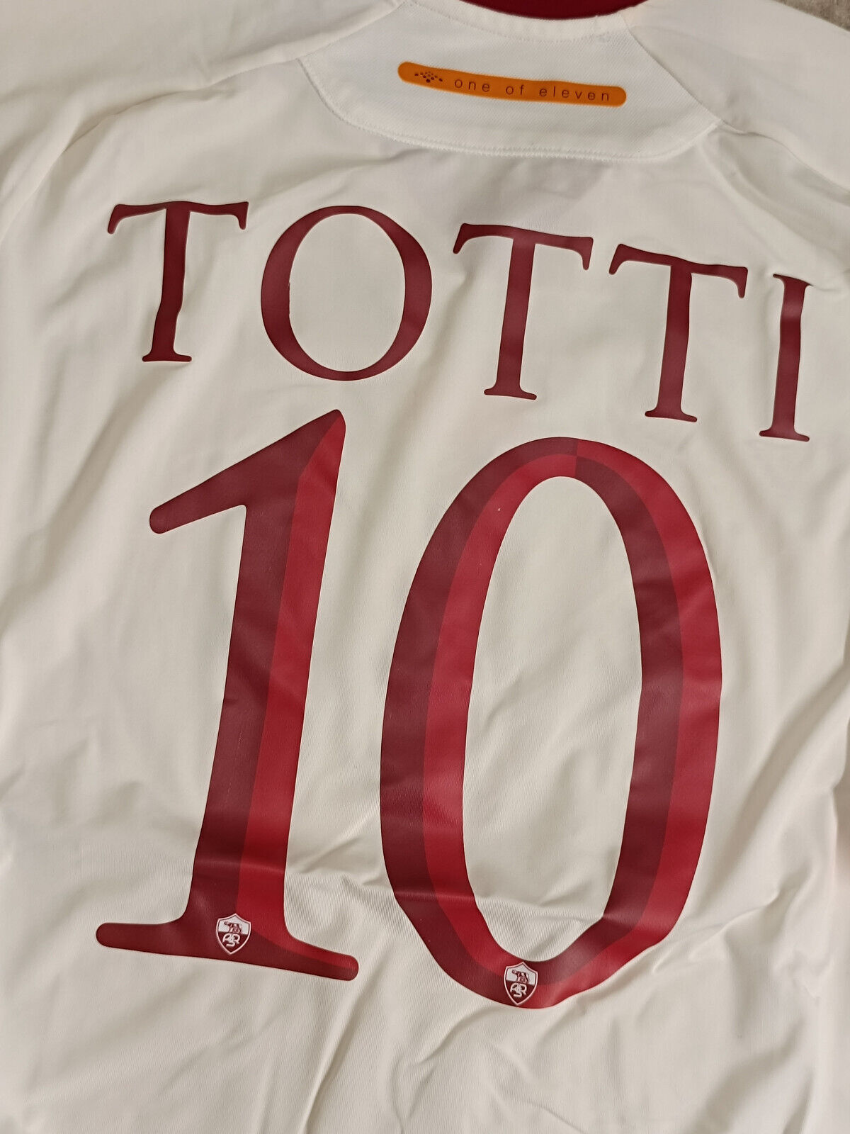 maglia roma Totti 2006 2007 Diadora Prodotto Ufficiale away L