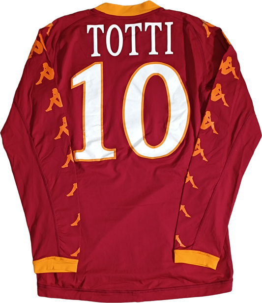 Maglia calcio vintage Roma Totti Kappa 2010 2011 Wind Serie A S home Jersey