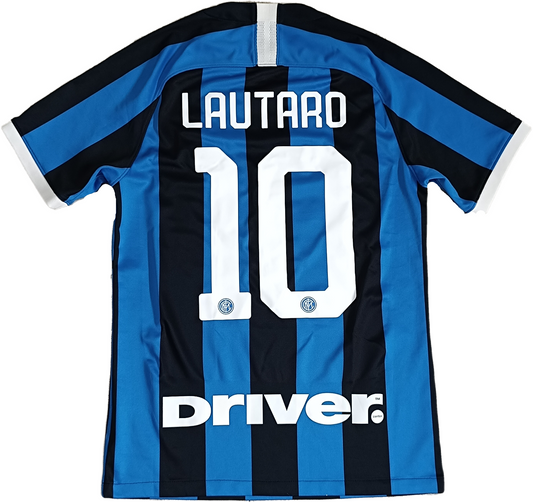 maglia calcio vintage Inter Lautaro Martinez Nike Pirelli 2019-20 S Driver