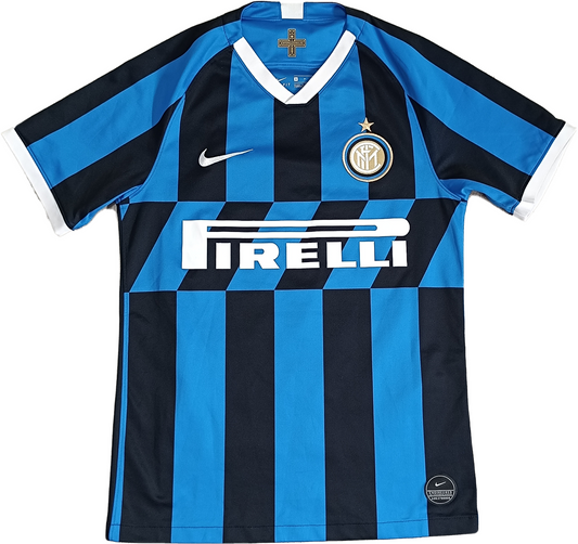 maglia calcio vintage Inter Lautaro Martinez Nike Pirelli 2019-20 S Driver