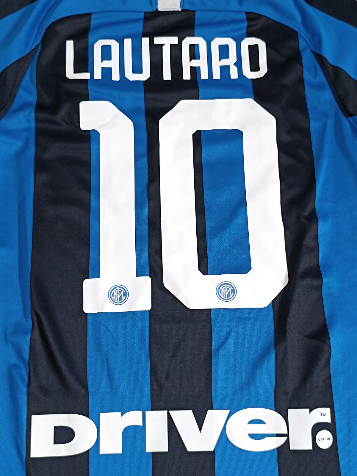 maglia calcio vintage Inter Lautaro Martinez Nike Pirelli 2019-20 S Driver