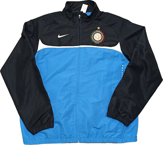 giacca felpa FC Inter Nike vintage 2009 felpa hoodie track Zanetti coat Milito